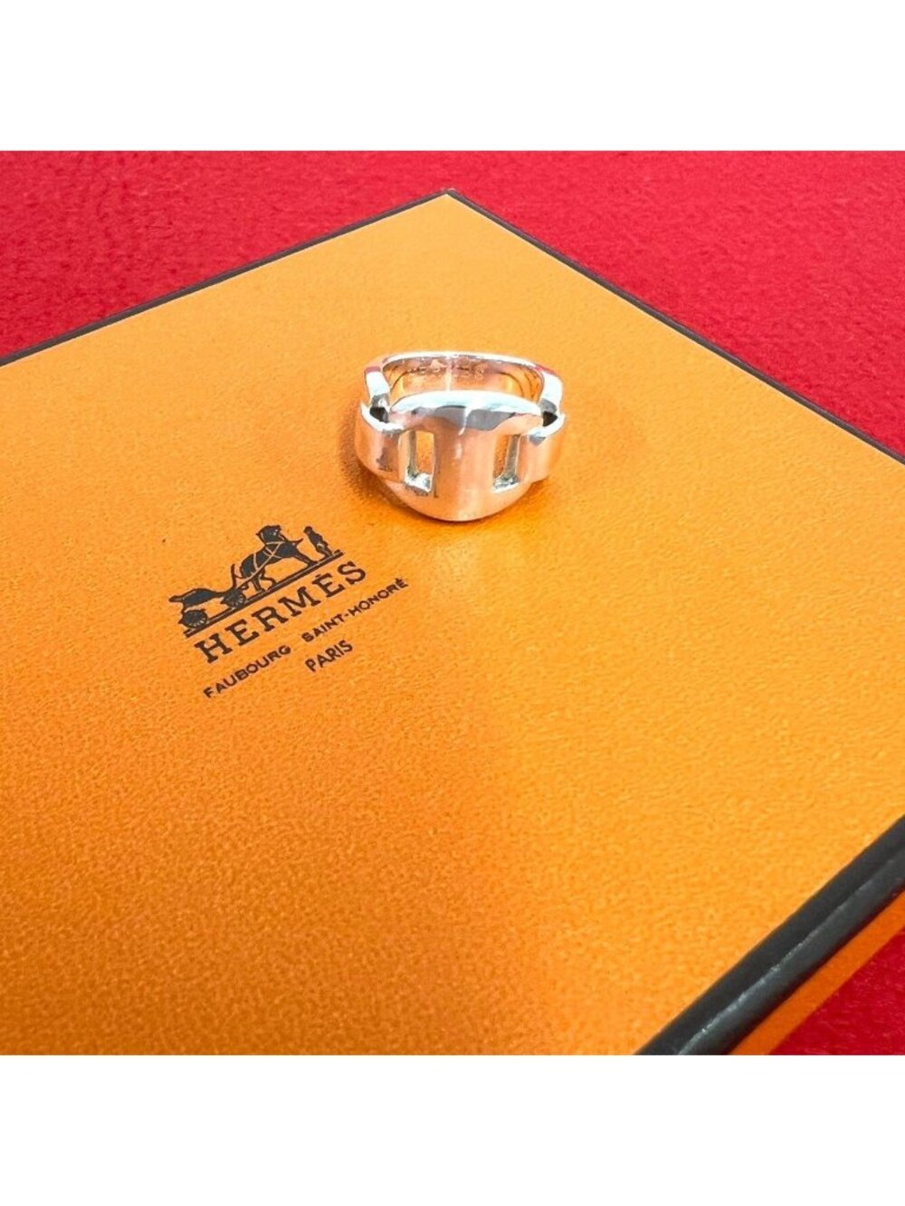 Hermes Cassiopeia Ring 925 Sterling Silver